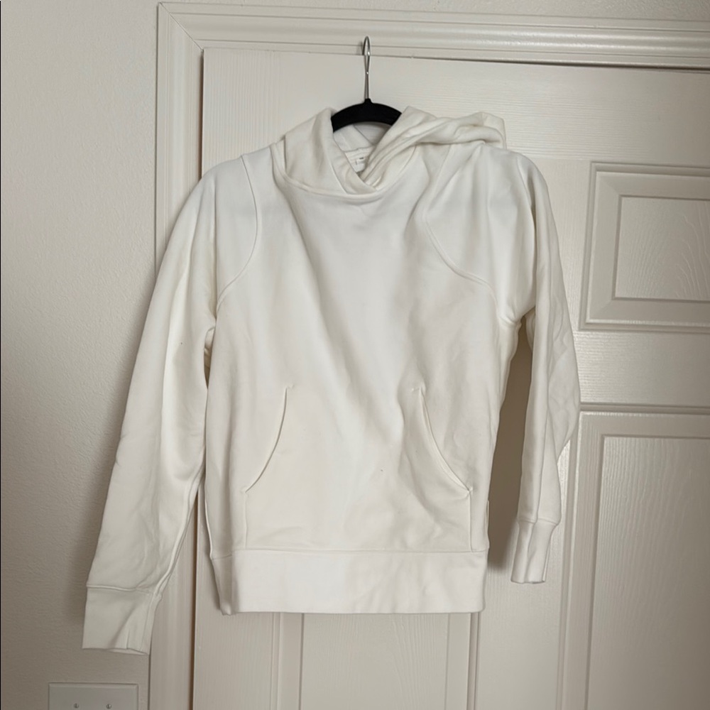 NWT white Lululemon hoodie